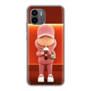 Крутые Чехлы Луи Виттон для Xiaomi Redmi A1 (AlphaPrint) (С Кофе)