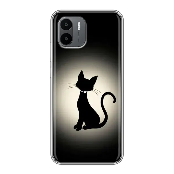Чохол з принтом «Силует котика» для Xiaomi Redmi A1 Чохол з принтом «Силует котика» для Xiaomi Redmi A1