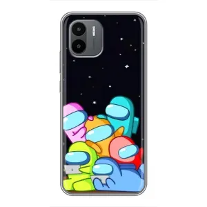Чохли Амонг Ас для Xiaomi Redmi A1 (AlphaPrint) (Скіни в космосі)