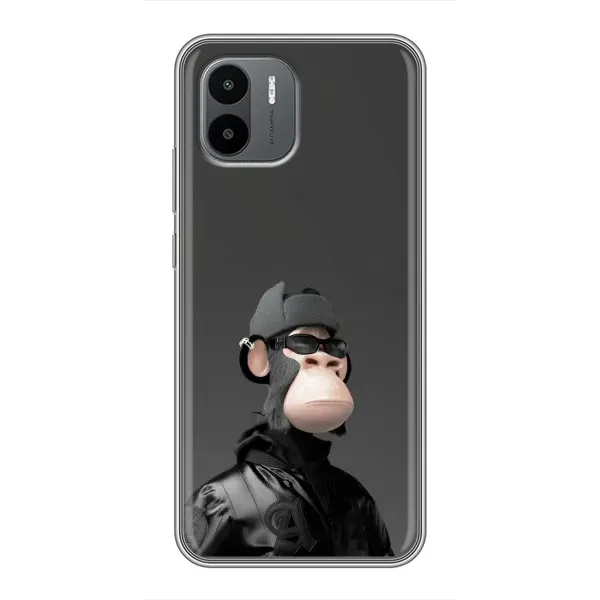 Чохол з принтом «стильна мавпа NFT» для Xiaomi Redmi A1