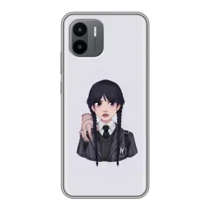 Чохли Венсдей на Xiaomi Redmi A1 Уенсдей (AlphaPrint) (Венздей і Річ)