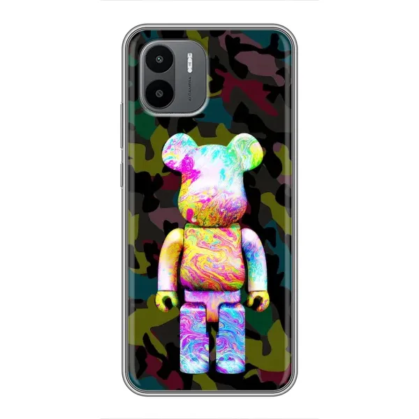 Чохол з принтом «Яскравий Bearbrick» для Xiaomi Redmi A1