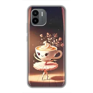 Чохол з мемом Тралалело тралала на Xiaomi Redmi A2 (Балерина капучина)
