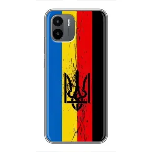 Украинские Чехлы для Xiaomi Redmi A2 с картинкой УПА (AlphaPrint) (Прапор УПА)