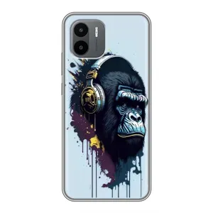 Чохол з принтом «Горила в навушниках» для Xiaomi Redmi A2