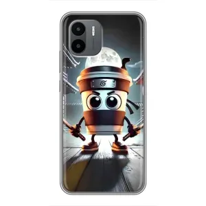 Чохол з мемом Тралалело тралала на Xiaomi Redmi A2 (Капучіно асасіно)