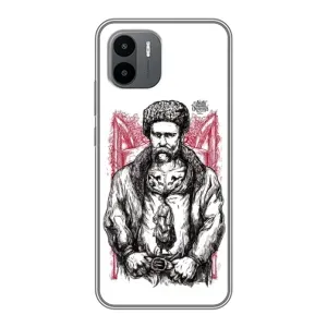 Чохли для Xiaomi Redmi A2 с принтом Тараса Шевченко (AlphaPrint) (Козак Шевченко)