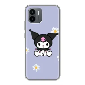 Чохол з кроликом Куромі на Xiaomi Redmi A2 (Куромі в квітах)