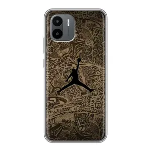 Чехлы для Xiaomi Redmi A2 - с картинкой JORDAN (AlphaPrint) (Logo Jordan)