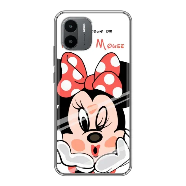 Чохол з принтом «Маус Мінні» для Xiaomi Redmi A2 Чохол з принтом «Маус Мінні» для Xiaomi Redmi A2