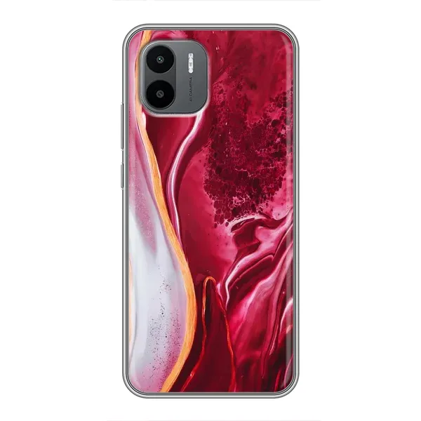 Чехол с принтом «Мрамор красный» для Xiaomi Redmi A2 Чехол с принтом «Мрамор красный» для Xiaomi Redmi A2