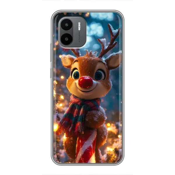 Чохол з принтом «Олень з шарфом» для Xiaomi Redmi A2