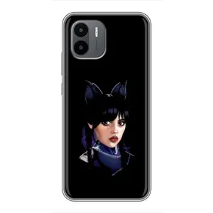 Чохли Венсдей на Xiaomi Redmi A2 Уенсдей (AlphaPrint)