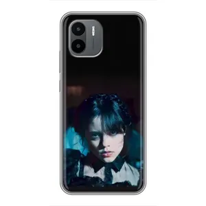 Чохли Венсдей на Xiaomi Redmi A2 Уенсдей (AlphaPrint) (погляд Венздей)