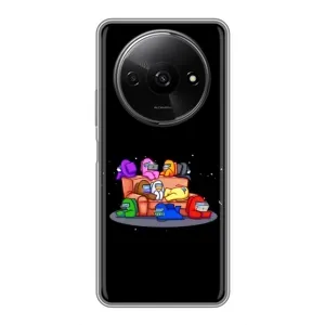 Чохли Амонг Ас для Xiaomi Redmi A3 (AlphaPrint) (Амонг-ас)