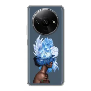 Чехлы (ART) Цветы на Xiaomi Redmi A3 (VPrint) (Цветы на голове)