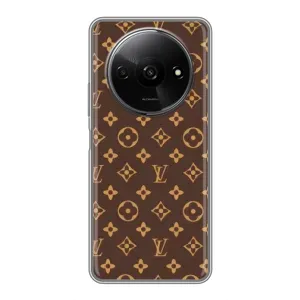 Чехлы Луи Витон для Xiaomi Redmi A3 (AlphaPrint - LOUIS VUITTON) (фон LOUIS VUITTON)