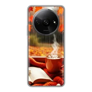 Чехол с принтом «Кофе и дождь» для Xiaomi Redmi A3