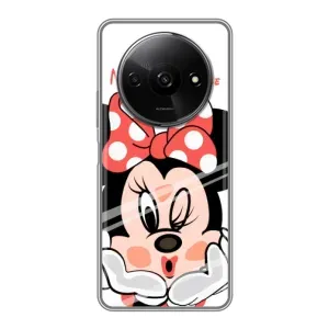 Эксклюзивный чехол для Xiaomi Redmi A3 (AlphaPrint - Мультяшные) (Маус Минни)