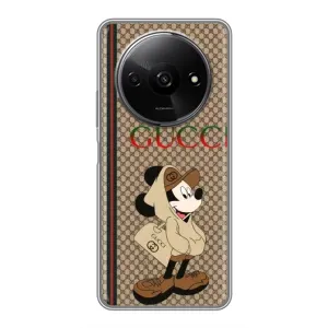 Чехлы ГУЧЧИ для Сяоми Редми А3 (AlphaPrint) (Mickey GUCCI)