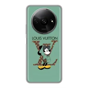 Чехлы Луи Витон для Xiaomi Redmi A3 (AlphaPrint - LOUIS VUITTON) (Микки Маус LV)