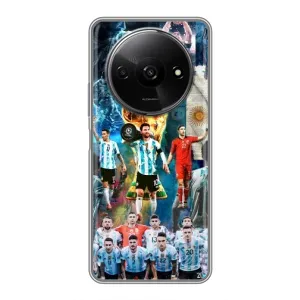 Чехлы Месси для Xiaomi Redmi A3x (AlphaPrint) (Аргентина Месси)