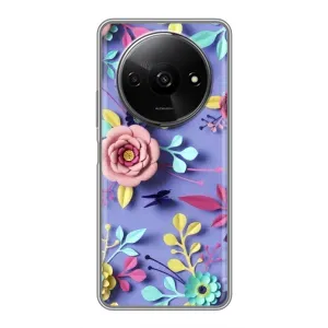 Чехлы с Цветами для Xiaomi Redmi A3x (VPrint) (Цветочный дизайн)