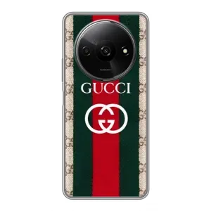 Чехлы ГУЧЧИ для Редми А3икс (AlphaPrint) (Gucci дизайн)