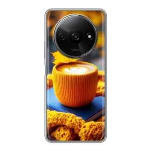 Чехол с принтом «Кофе на желтом пледе» для Xiaomi Redmi A3x