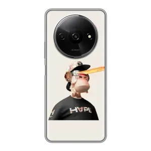 Чехлы с Обезьянами NFT для Xiaomi Redmi A3x (AlphaPrint) (обезьяна NFT в очках)