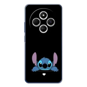 Чехол с принтом Стич на Xiaomi Redmi A4 5G (Стич на черном)