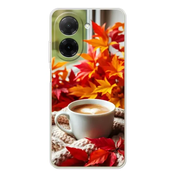 Чехол с принтом «Кофе и листья» для Xiaomi Redmi A5 (EU) Чехол с принтом «Кофе и листья» для Xiaomi Redmi A5 (EU)