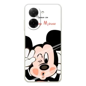 Эксклюзивный чехол для Xiaomi Redmi A5 (AlphaPrint - Мультяшные) (Маус Микки)