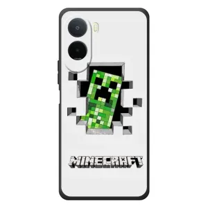 Чохол Майнкрафт на Xiaomi Redmi A7 Pro (AlphaPrint) Minecraft (кріпер Майнкрафт)