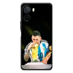 Чехлы для Xiaomi Redmi A7 Pro (Leo чемпион) (AlphaPrint) (Кубок Месси)