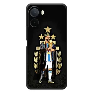 Чехлы для Xiaomi Redmi A7 Pro (Leo чемпион) (AlphaPrint) (Месси Король)