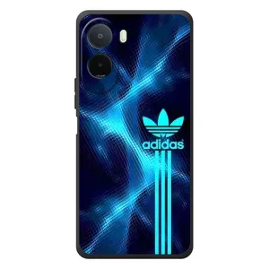 Чехлы Адидас для Xiaomi Redmi A7 Pro (AlphaPrint) (Синий Адидас)