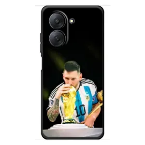Чехлы для Xiaomi Redmi A7 (Leo чемпион) (AlphaPrint) (Кубок Месси)