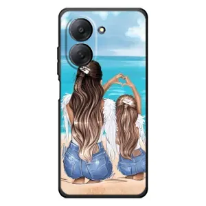 Чехол с печатью для Xiaomi Redmi A7 - (Мама с ребенком) (AlphaPrint)