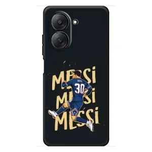 Чехлы для Xiaomi Redmi A7 (Leo чемпион) (AlphaPrint) (Messi ПСЖ)