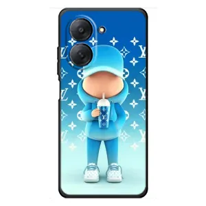 Круті Чохли Луі Віттон для Xiaomi Redmi A7 (AlphaPrint) (Хлопець LV)