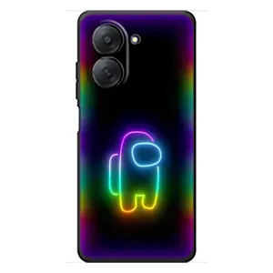 Чехол Амонг Ас для Xiaomi Redmi A7 (AlphaPrint) (Яркий скин)