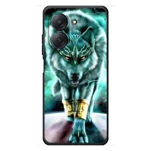 Защитные чехлы для Сяоми Редми А7 (AlphaPrint) (ХИТ продаж) ВОЛК