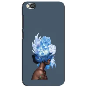 Чехлы (ART) Цветы на Xiaomi Redmi Go (VPrint) (Цветы на голове)