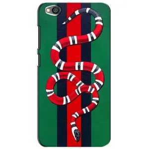 Чехлы ГУЧЧИ для Редми Го (AlphaPrint) (Gucci змия)