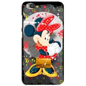Чехол Disney Mouse Xiaomi Redmi Go (PREMIUMPrint) (Minni с бантиком)