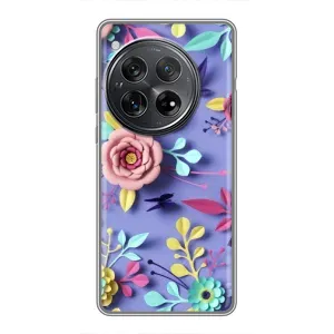 Чехлы с Цветами для Xiaomi Redmi K80 Pro (VPrint) (Цветочный дизайн)