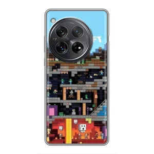 Чохол Майнкрафт на Xiaomi Redmi K80 Pro (AlphaPrint) Minecraft (фон Minecraft)