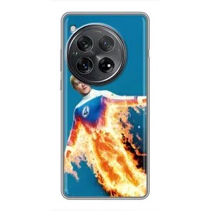 Чохол з принтом Фантастична четвірка для Xiaomi Redmi K80 Pro (Людина-факел у вогні)