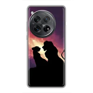 Чохол Король лев на Шіаомі Редмі K80 Pro (Силует Сімба і Налу)